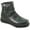 Black 1, variant on kozi Canada Women Waterproof Mid Calf Winter Casual Boot LYA-5 Fur Boot Wide Calf Side Zipper Black Size 10