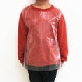 thumbnail image 2 of ibasenice Disposable Waterproof Transparent Apron for Kitchen Cooking and Painting 100Pcs, 2 of 8