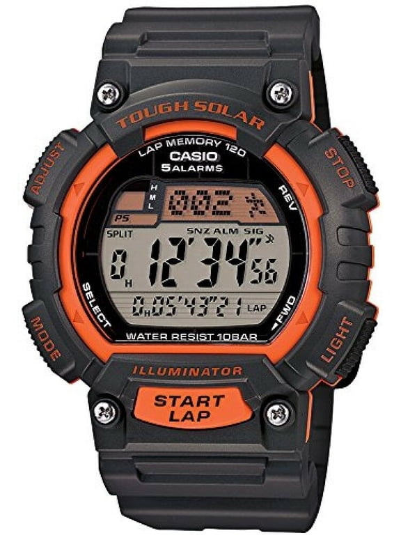 Sports Gear Lap Memory 120 STLS100H-4A Solar's Men's Watch