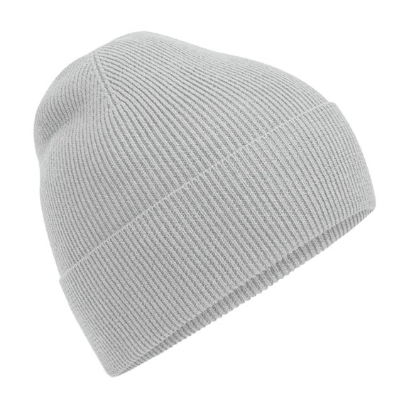 Beechfield  Adult Natural Cotton Fine Knit Beanie