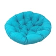 thumbnail image 1 of Hamaca con cojín, cojín para silla columpio para uso interior o exterior, mecedora, cojín colgante para silla tipo huevo, cojín redondo para jardín, , Azul, 1 of 8