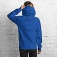 thumbnail image 2 of Christian Hoodie - The Cross is Greater Than my Past (Royal, S), 2 of 4