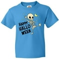 thumbnail image 3 of Inktastic Happy Halloween with Dancing Skeleton Youth T-Shirt, 3 of 5