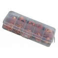 thumbnail image 3 of 200Pcs Copper Washer Gasket Set Crush Washer Gasket Assortment Set 6 Sizes Crush Washer Assortment M5 M6 M8 M10 M14 Durable Metric, 3 of 10