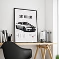 thumbnail image 4 of Póster de coche de marca de superdeportivos nórdicos, coches todoterreno deportivos de lujo estéticos 900 Rocket SVR 911, impresión en lienzo, arte de pared, decoración de habitación de garaje, 4 of 5