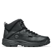 Timberland Ledge Waterproof Hiking Boots for Men Leather Lace Up Outdoor Boots Rebotl Fabric Eva Cushion Rubber Lug Outsole