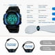 thumbnail image 3 of Reloj Digital Deportivo Impermeable para Niños YONGSHENG Reloj Digital Azul, 3 of 4