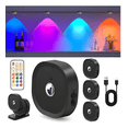 thumbnail image 1 of pzs Lampara Pared Luz Led Recargable, 13 Colores Rgb Luces De Disco Xtellar multicolor, 1 of 3
