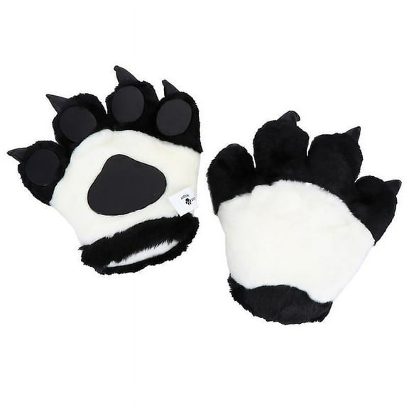 1pair Panda Palm Gloves