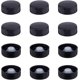 thumbnail image 2 of 40 tapones de rosca con sello de polietileno, tapones de plástico para botellas, tapones cónicos de polietileno negros, tapones internos para botellas, 2 of 7