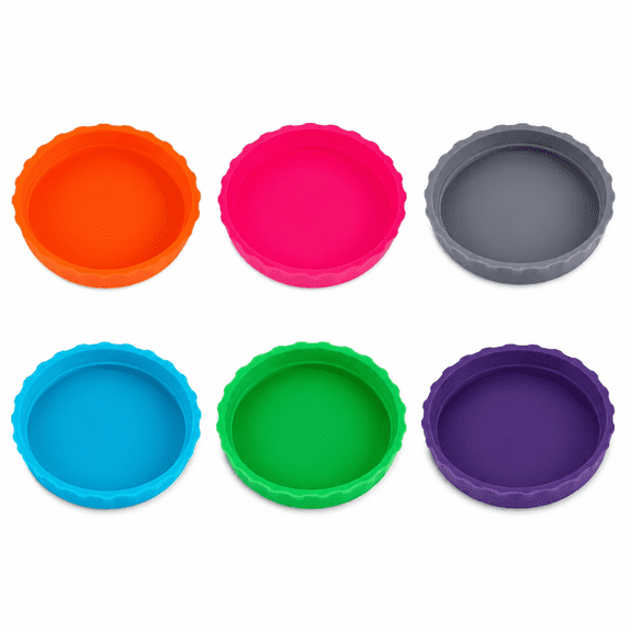 12 Pack Silicone Soda Can Lids, Reusable Airtight Stopper Caps for Standard Beverage Can Fresh Storage