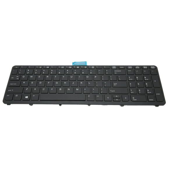 Laptop Keyboard, Durable Black Keyboard, for Computer Laptop