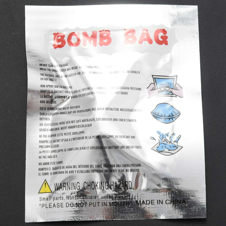 Fart Bag, Fart Bomb Bags Prank Joke Stinky Smelly Gas Odor Novelty Toys,  Party Favors (24-Pack)