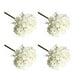 thumbnail image 1 of Toystoory 4x Elegancia sin esfuerzo Fácil de limpiar Flores artificiales de boda Flores y plantas de imitación Flor falsa Decoración del hogar blanco, 1 of 6