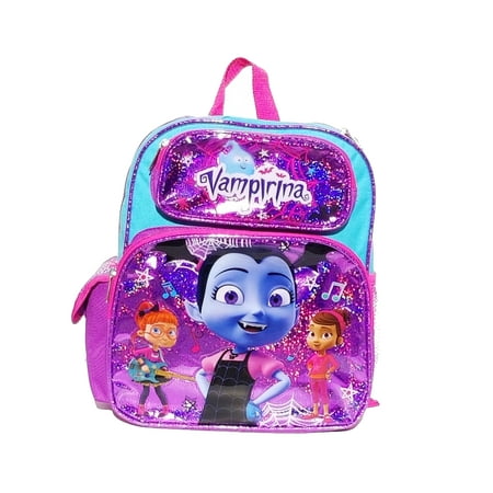 Disney Vampirina Purple & Shiney Large School Backpack (Best Large Backpacks For School)