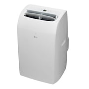 LG New 10,200 BTU 450 Sq Ft Smart Wi-Fi Enabled Portable Air Conditioner with Dehumidifier Function and 12,000 BTU Supplemental Heat, White