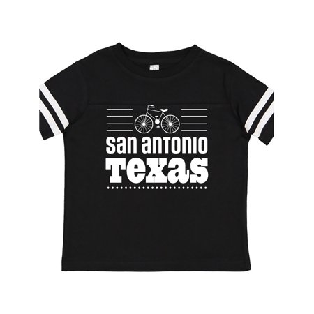 

Inktastic San Antonio Texas Biking Cyclist Gift Toddler Toddler Girl T-Shirt