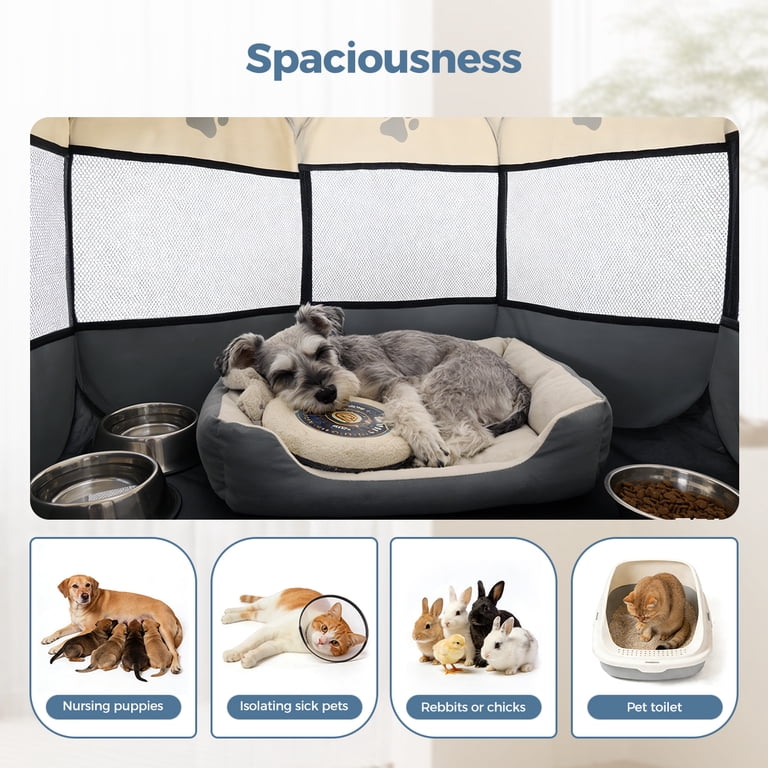 DOMIPET XLarge Pop Up Cat Playpen With Removable Top photo 3