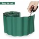thumbnail image 3 of 2 PCS Borde de césped flexible 9M × 15CM, borde de césped de plástico para valla de jardín, borde de jardín de PVC, borde de jardín flexible verde, 3 of 5
