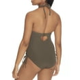 thumbnail image 2 of Miss Mandalay OLIVE Icon Plunge Underwire One-Piece Swimsuit, US 36J, UK 36GG, 2 of 2