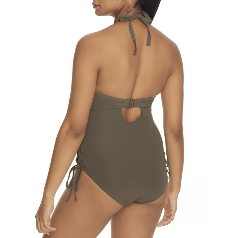 Miss Mandalay OLIVE Icon Underwire One-Piece Swimsuit, US 36G, UK 36F