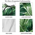 thumbnail image 4 of luoweisi Men's Beach Shorts Quick Dry Swim Trunks with Mesh Lining Tropical Leaves L, 4 of 5