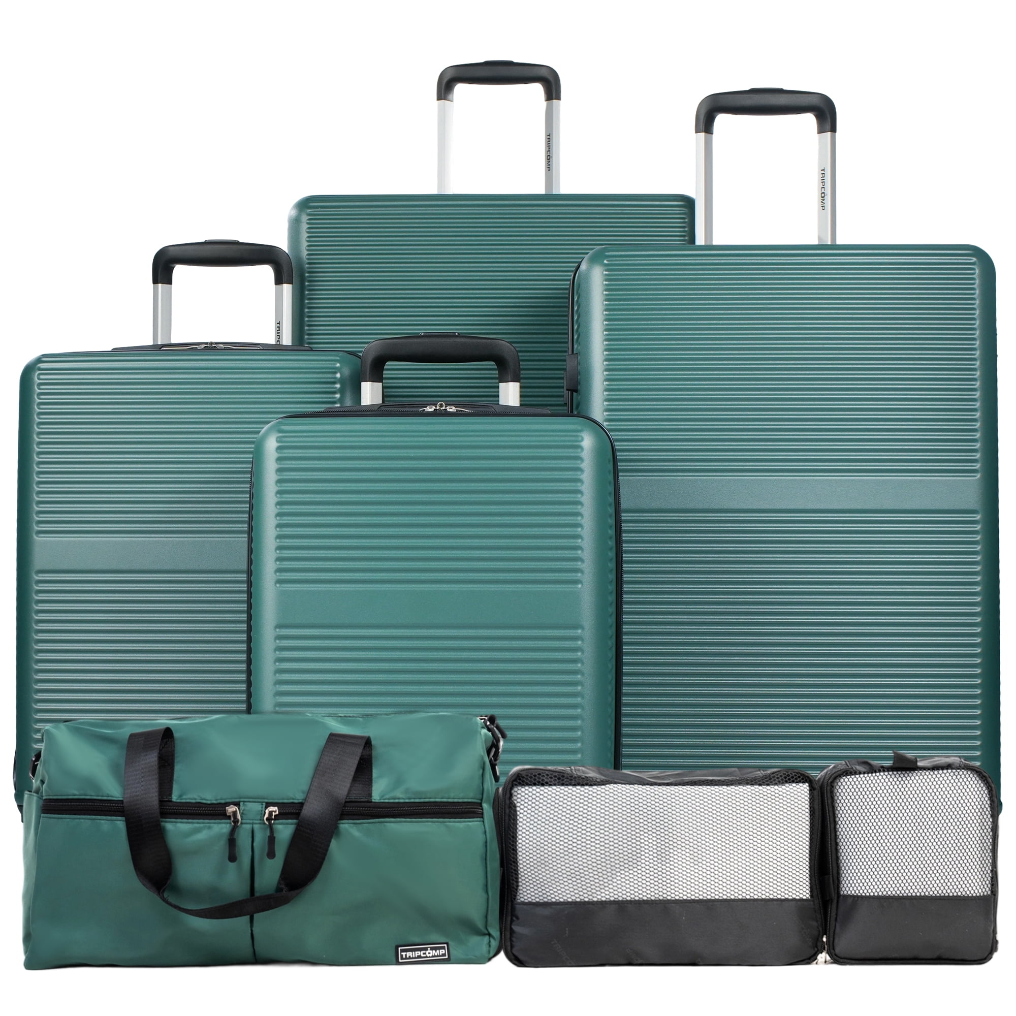 TRIPCOMP 7-Piece Hardside Luggage Set, Lightweight Spinner