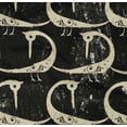 thumbnail image 5 of oneOone Cotton Poplin Twill Black Fabric Abstract Bird Craft Projects Decor Fabric Printed By The Yard 56 Inch Wide-82, 5 of 6