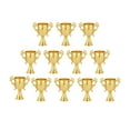 thumbnail image 4 of 12x copas de trofeos, exhibición de trofeos, soporte para postres, contenedores de dulces, tarros de almacenamiento para competición deportiva, boda, Oro, 4 of 8