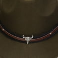 thumbnail image 6 of Boys Bucket Hat 3-18 Years Childrens Woolen Hat With Upturned Cowboy Hat Head Accessory Solid Color Top Hat Wide Brimmed Hat Summer Cap, 6 of 7