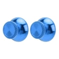 thumbnail image 1 of 2Pcs Aluminum Alloy Metallic Joystick, Metal Analog Thumbsticks Stick Controller for Handheld Game Console Accessories, Textured Design, Bright Colors, Ideal Replacement, 1 of 7