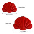 thumbnail image 2 of Luxury Shell Stuffed Pillow Velvet Pillow Sea Shell Household Decoration Bed Sofa Cushion, 2 of 4