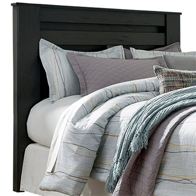 Ashley Furniture Brinxton Tête de Lit à Panneaux Pleine Grandeur en Charbon