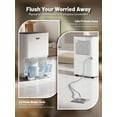 thumbnail image 5 of DuraComfort 24 Pints Dehumidifier, Portable Dehumidifier with Drain Hose for Basement and Room up to 1500 Sq.Ft, 5 of 7