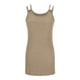 thumbnail image 5 of Vestido de Verano para las Mujeres, Color Sólido Tira sin Mangas Correas de Hombro Camisola Vestido Delgado, Longitud Midi, 5 of 9