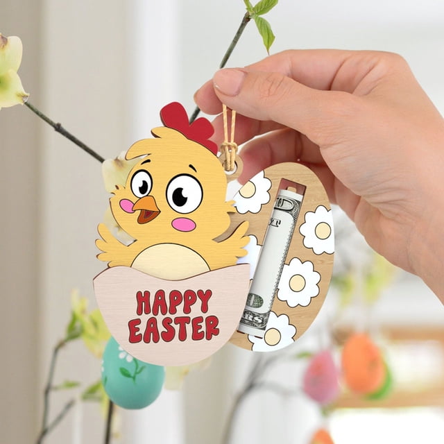 Easter Wallet Clip Pendant - Festive Coin Purse Accessory, Spring Holiday Bag Decor for Celebrations