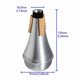 thumbnail image 4 of 2X Sordina para Trompeta, Sordina para PráCtica de Trompeta de Aluminio Ligero, 4 of 5