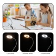 thumbnail image 3 of UPOUART LED Desk Lamp Aluminium Alloy Long Arm Simple Style Reading 1 Set, 3 of 8