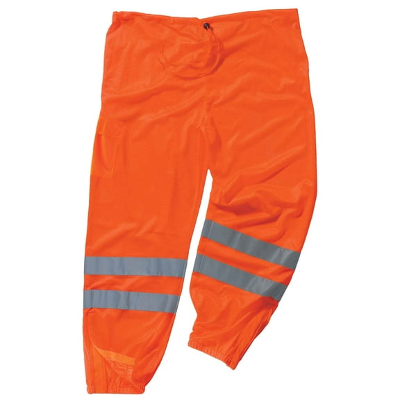 Ergodyne GloWear® 8910 Class E Hi-Vis Pants, Orange, S/M