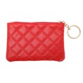 thumbnail image 4 of Unique Bargains 1 Pc Coin Purse Wallet Argyle Coin Purse Pouch Red, 4 of 5