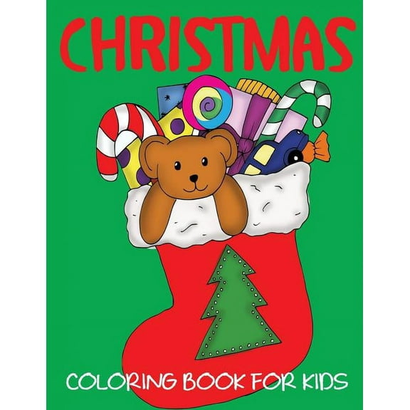 Christmas Coloring Book for Kids, (Paperback)