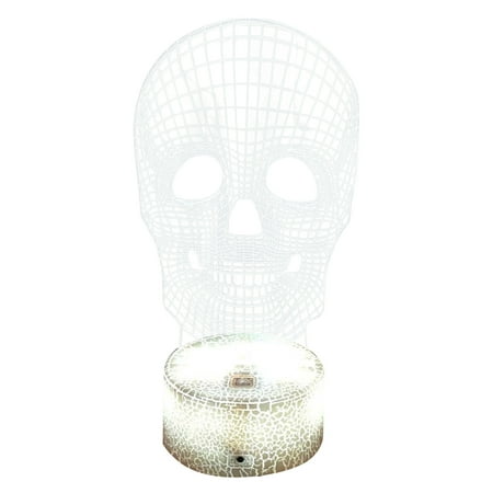 

Skulles Head 3D Night Light Novel And Unique Gift Lamp Creative Desk Lamp Bedside Lamp Led 3D Night Light Projector