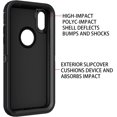 thumbnail image 2 of Petocase Case for iPhone Xs Max (6.5â),Heavy Duty Full Body Military Grade Drop Protection Carrying Cover Holder | Holster for Men Belt with Clip Stand,Black, 2 of 7