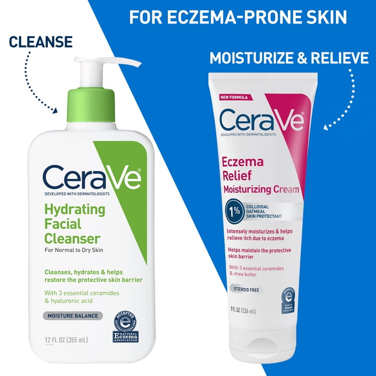 CeraVe Eczema Relief Moisturizing Cream, 8 fl oz photo 7