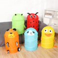 thumbnail image 2 of Folding Stora Et Cute Animal Cyr Laundry Basket Toy Box Kit Stora, 2 of 5