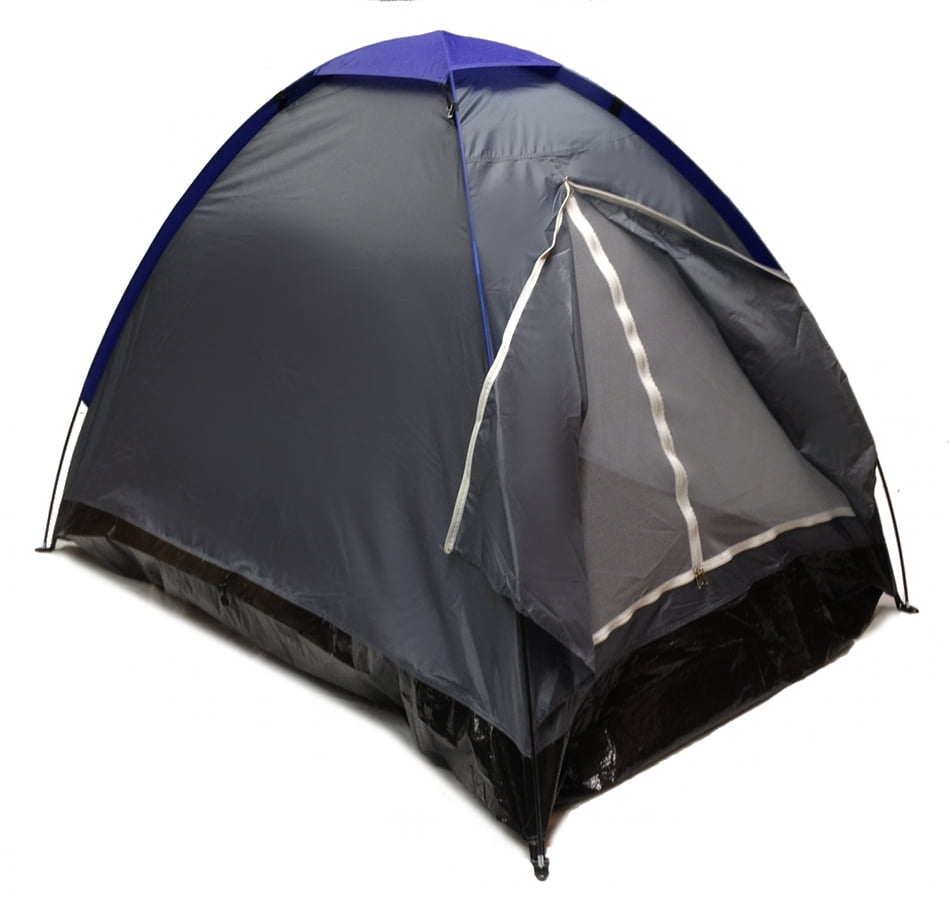 Lot de 2 Gray Dome camping tentes 7x5' deux homme Graphite Blue SEALED Bottom 