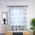 thumbnail image 1 of Hbdhejl Trees Sheer Curtain Tulle Window Treatment Voile Drape Valance Fabric, 1 of 9