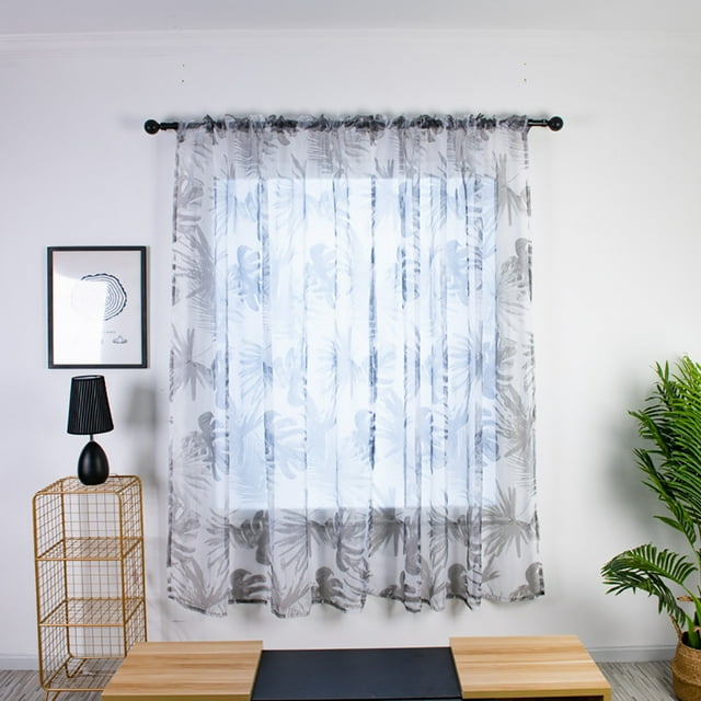 Hbdhejl Rideau en Voile pour Arbres, Traitement de Fenêtre en Tulle, Drapé en Tissu