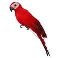 thumbnail image 1 of Simulación de plumas, loro, guacamayo, jardín, decoración del hogar, pájaro falso, 1 of 10