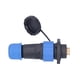 thumbnail image 4 of Enchufe impermeable Ticfox brida aviación macho hembra AC250V 5A SP209 Pin, 4 of 14